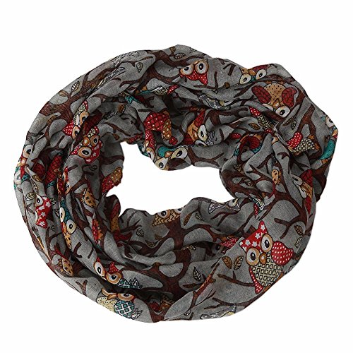 TDEOK Damen-Seidenschal Große Leichter Weicher Umschlagtuch Halstücher Weich Halstuch Damen Stola Chiffon Schal Party Abschlussball Umhang Schal Mit Fransen Loop Schal Cover