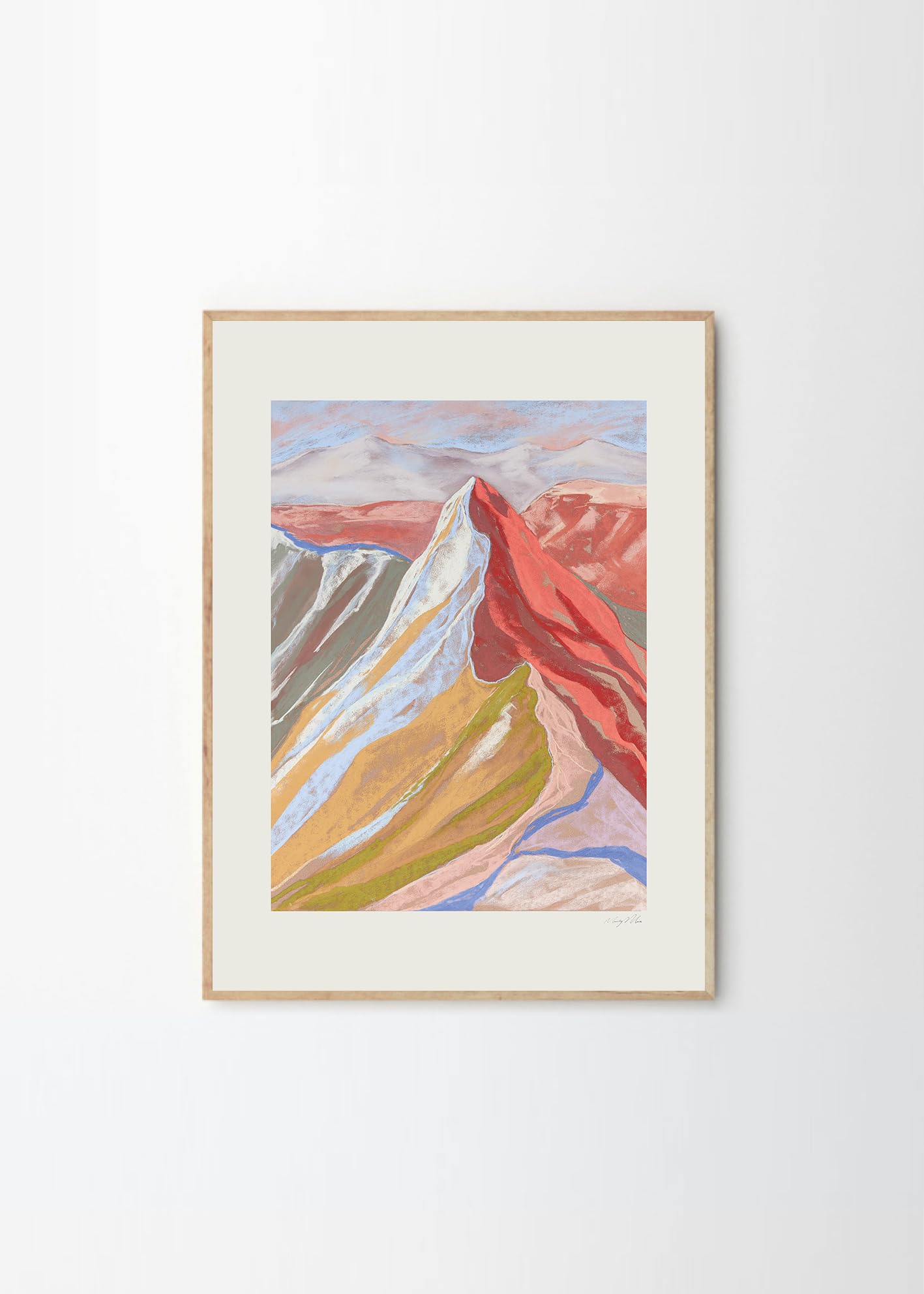 THE POSTER CLUB ポスタークラブ Cuillin Ridge I 50×70cm Mandy Maria
