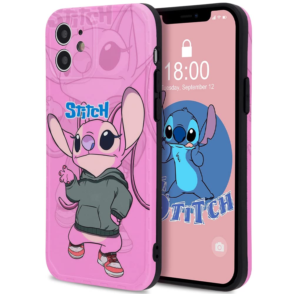 Cusphorn Phone Case for iPhone 12, Cute Cartoon Personalized TPU Protective Durable Shockproof Dropproof Phone Cover Compatible with iPhone 12 (Cartoon 02)