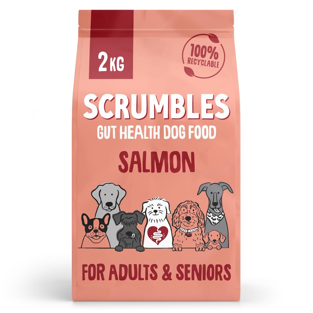 Scrumbles Salmon Adult Dry Dog Food 2kg