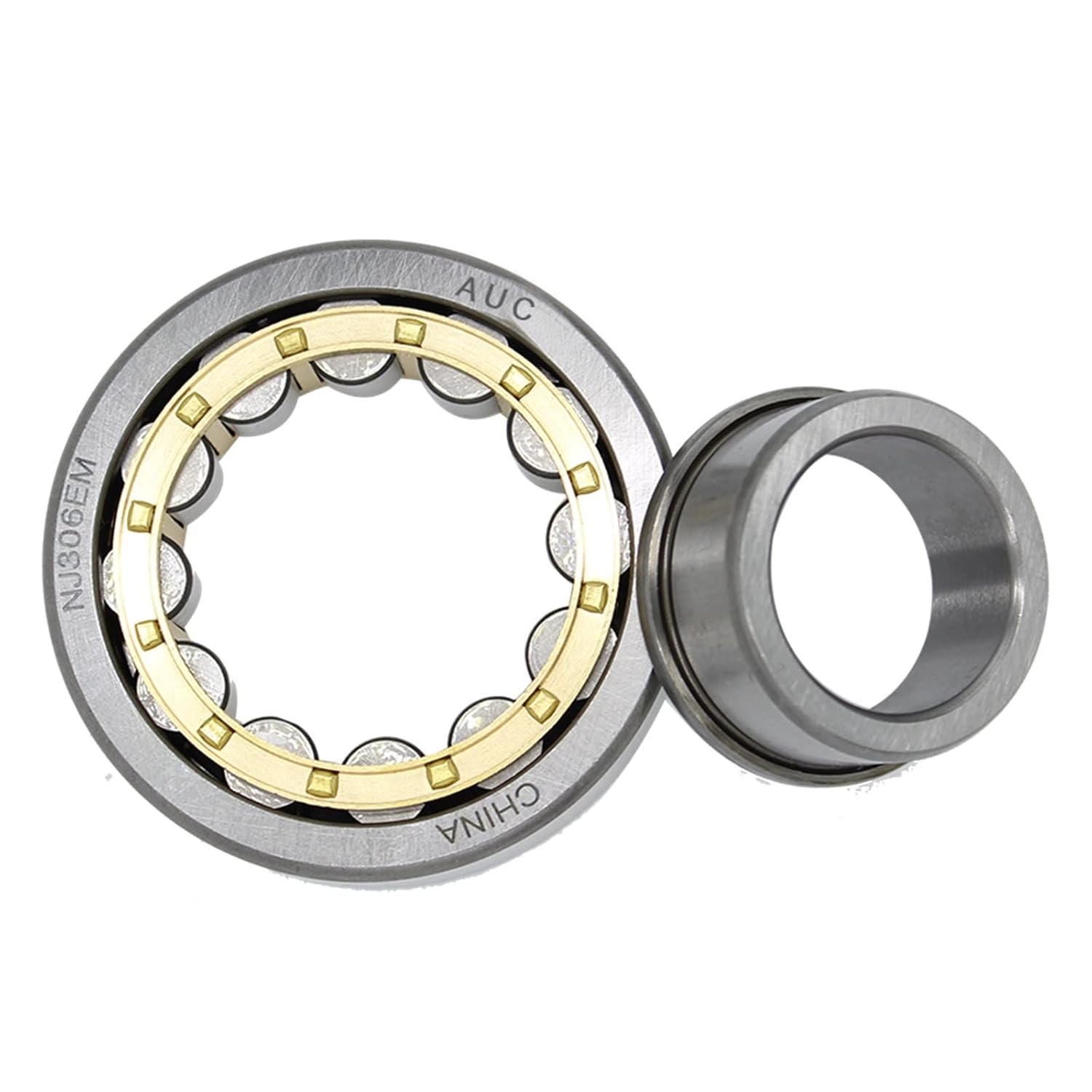 Cylindrical Roller Bearing Nj202 203 204 205 206 207 208 209 210 211 212em 1Pcs (Color : NJ202)
