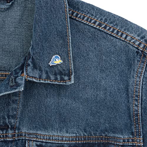 Image of Desert Cactus University of Delaware Lapel Pin DEL Blue Hens Made of Metal for Formal Wear, Bag and Hat Jewelry, and Tie Tack (Pin A)