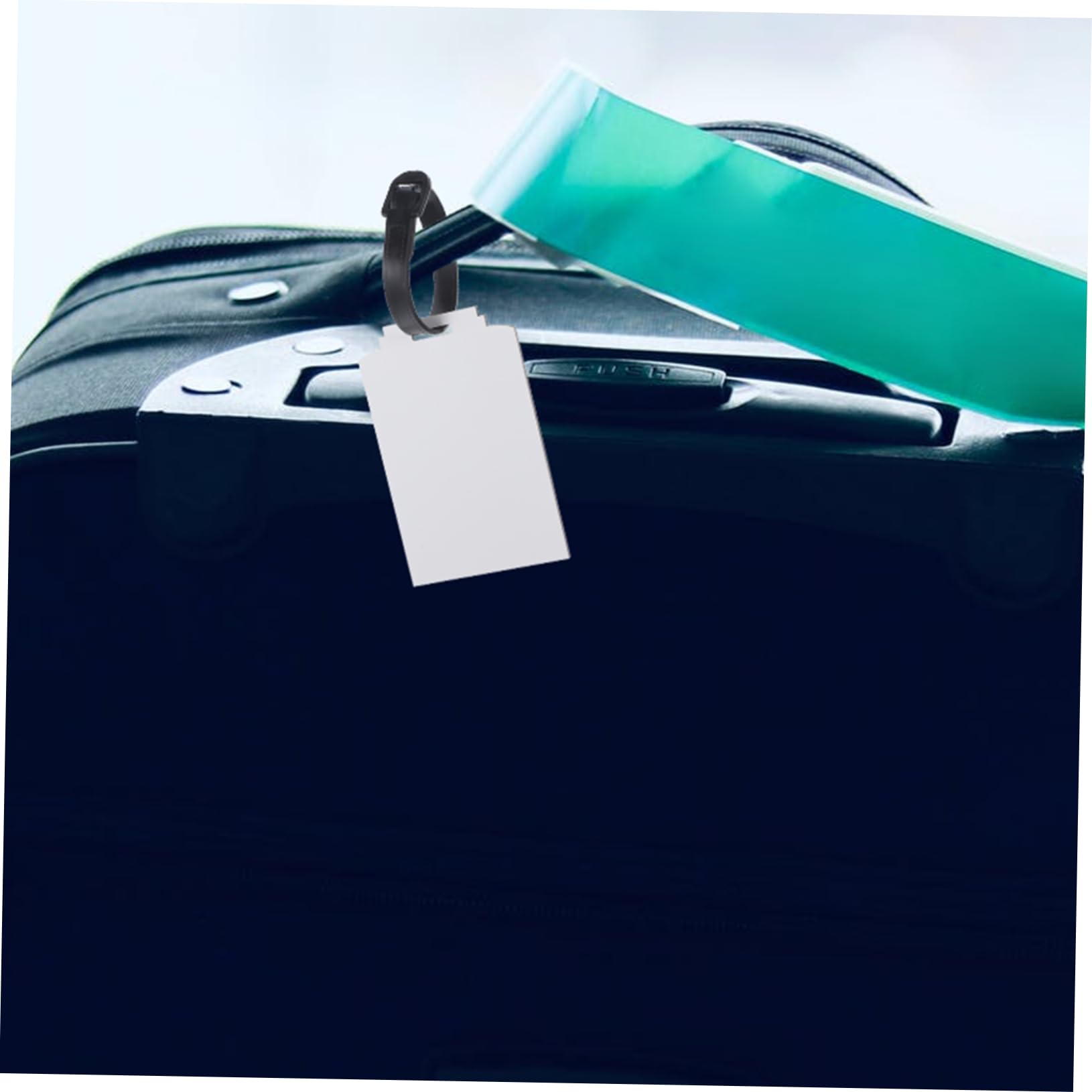 NUOBESTY 5 Set Di Etichette Per Bagagli Vuote A Trasferimento Termico Etichette Da Viaggio Etichette Per Borse Da Viaggio Etichette Per Bagagli Vuote Per Fai Da Te Etichette Per