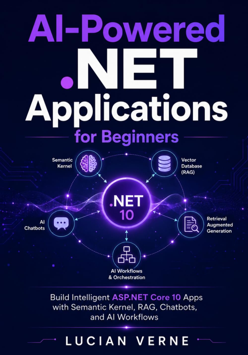 AI-Powered .NET Applications for Beginners: Build Intelligent ASP.NET Core 10 Apps with Semantic Kernel, RAG, Chatbots, and AI Workflows