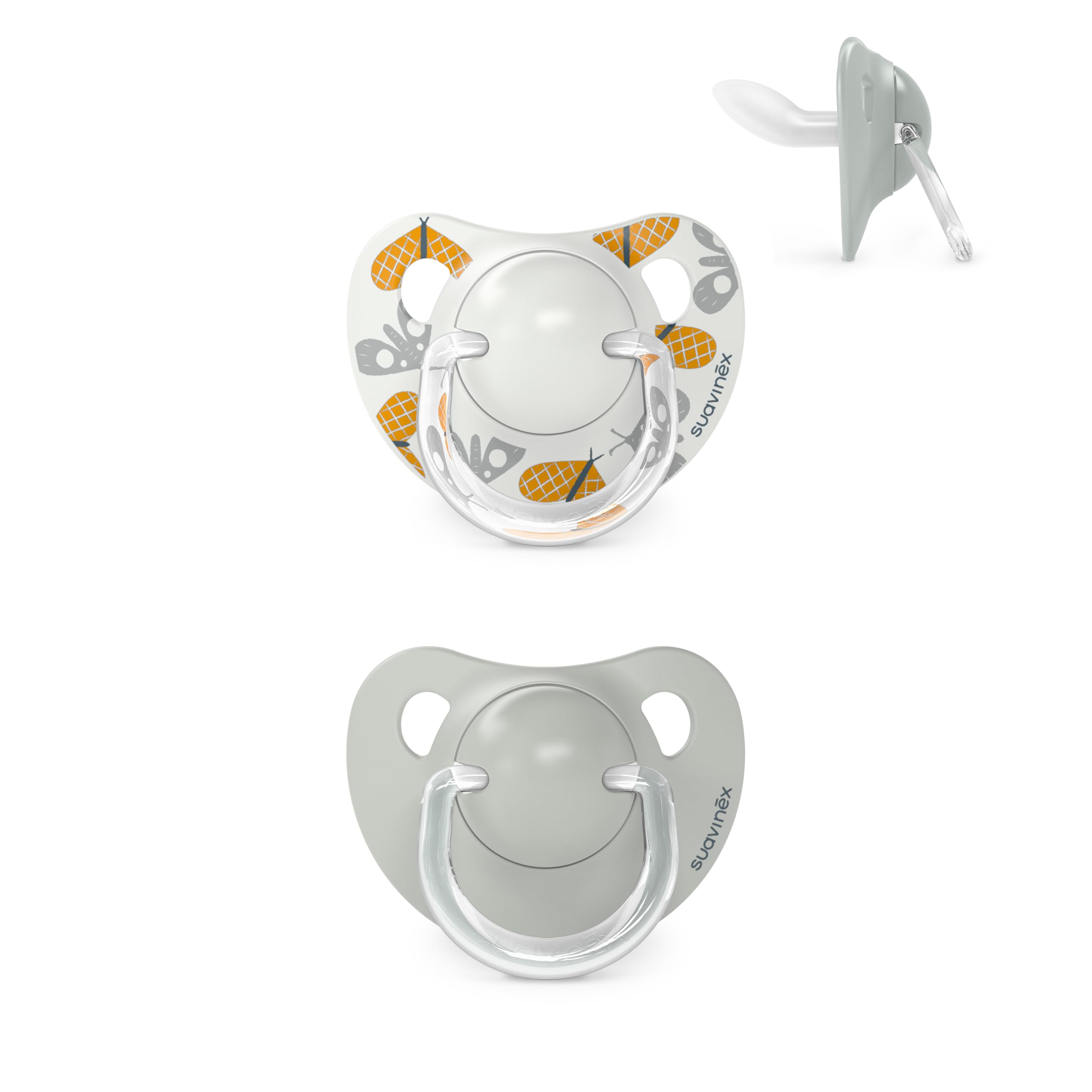 Suavinex, Pack de 2 Chupetes con Tetina Anatómica de Silicona SX Pro, para Bebés +18 Meses, Tetina más Plana y Flexible, Dreams Rosa — view 10