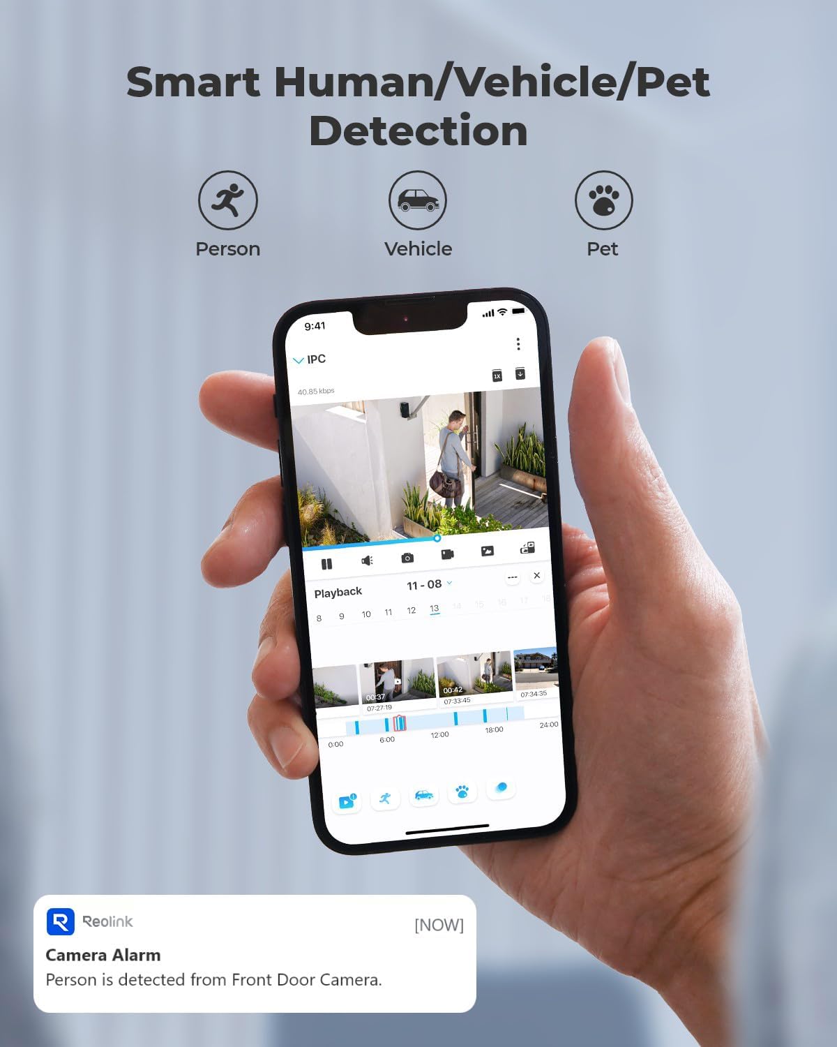REOLINK RLN8-410 NVR front view