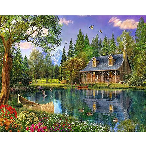 Peinture au diamant 5D contre le stress avec kit broderie