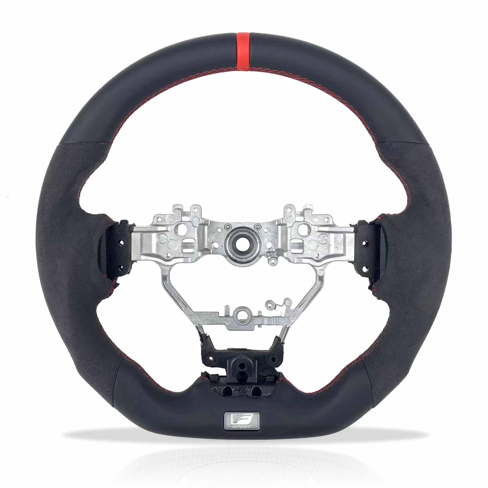 ZDLZCF For Lexus is isf RCF RCF NX leather steering wheel 2014 2015 2016 2017 2018 2019 2020 2021 2022 2023 2024 2025 F SPORT flat-bottomed steering wheel