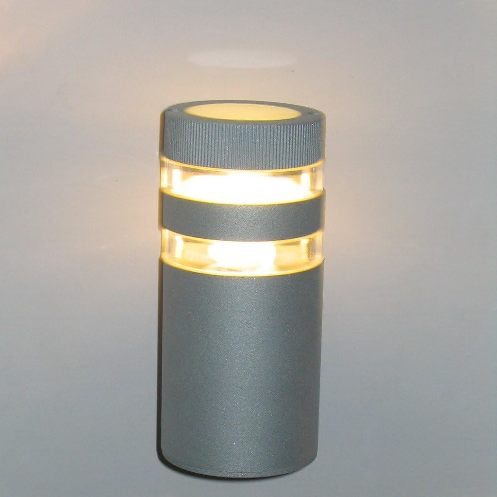 4W E27 LED-Bulb-Replaceable Wall Sconces Outdoor Light Waterpro...
