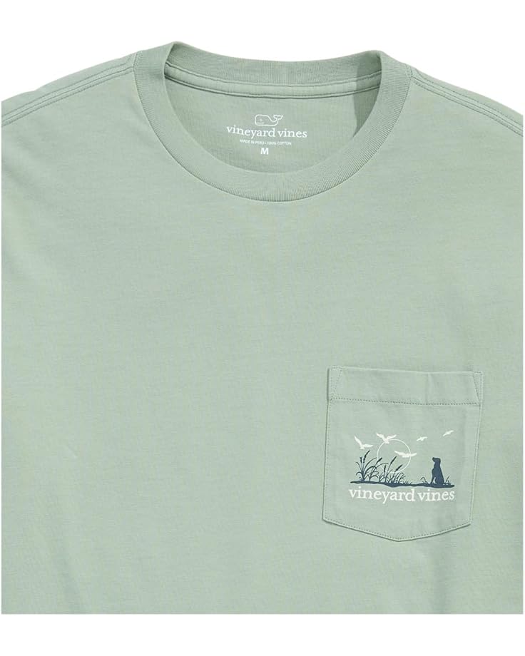 Vineyard Vines Marsh Dog Long Sleeve Pocket Tee - #3 of 4