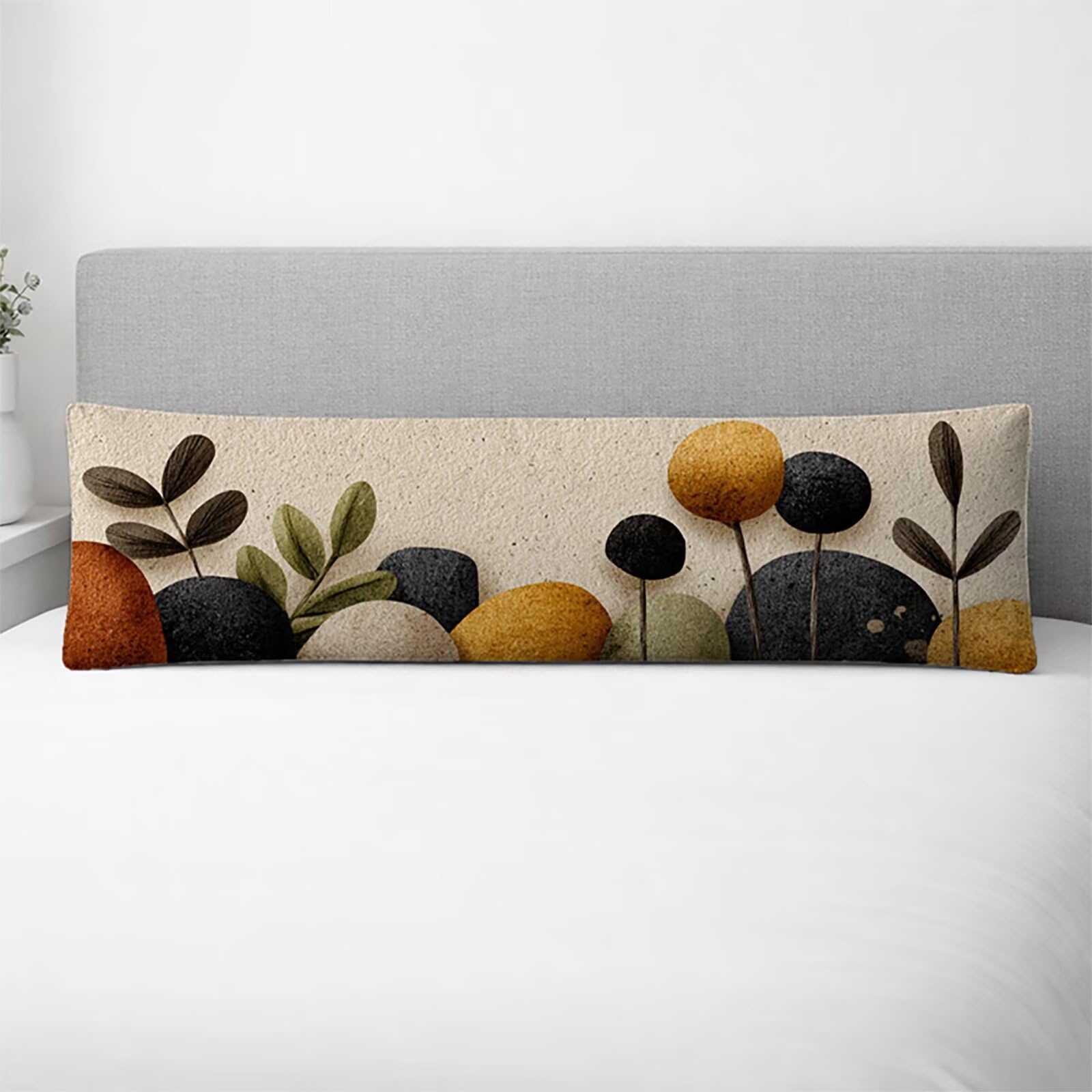 Poszewka na poduszkę 180 x 60 cm, długa, 60 x 180 cm, dla osób śpiących na boku, poszewka na poduszkę, prosta z dwustronnym nadrukiem na całej powierzchni, poszewka na łóżko, poduszka na sofę, do