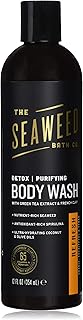 The Seaweed Bath Co. Detox Body Wash, Orange Cedar, 12 Fluid Ounce (Pack of 1)