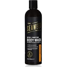 The Seaweed Bath Co. Detox Body Wash, Orange Cedar, 12 Fluid Ounce Pack of 1