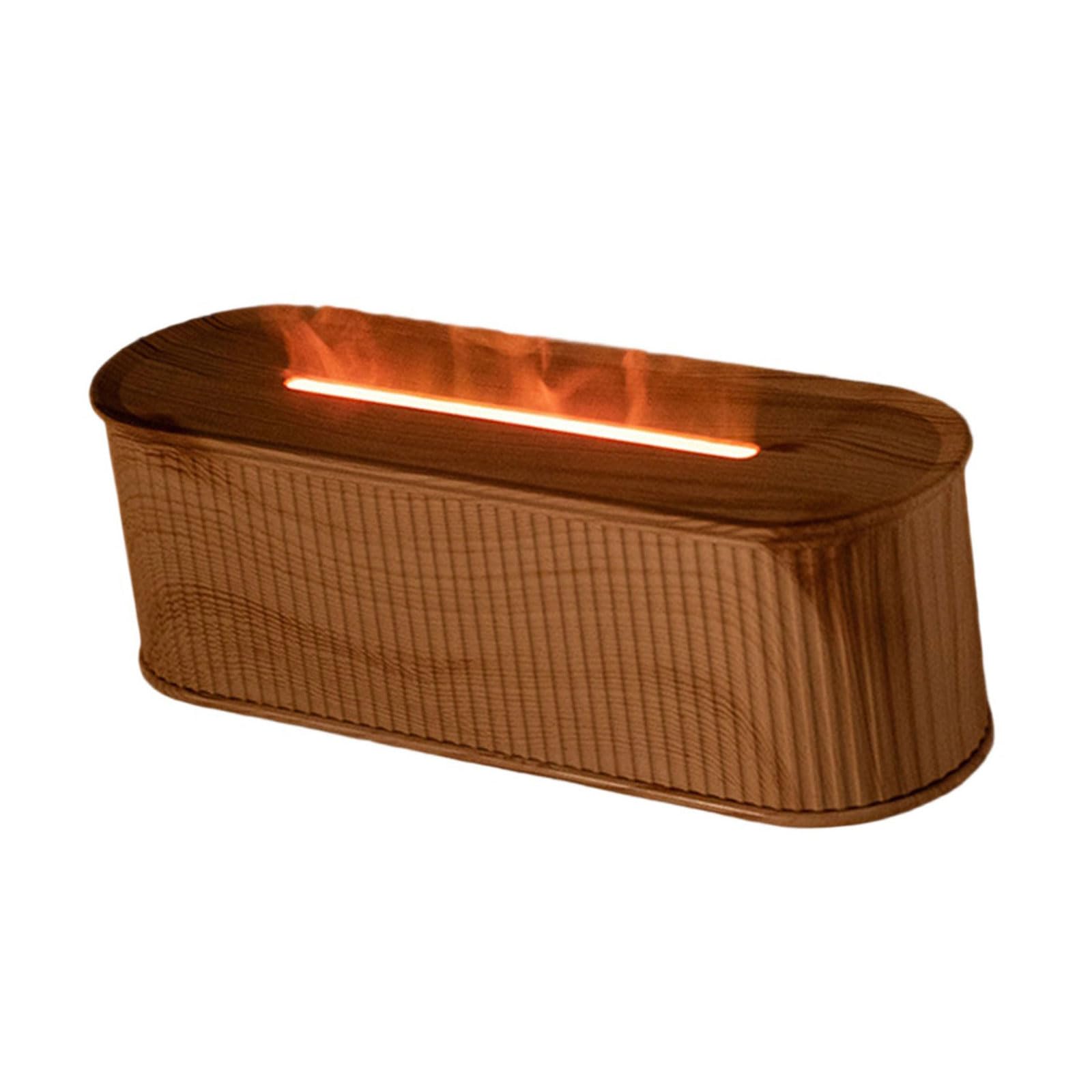 Diffuseur d'huiles essentielles avec arrêt automatique et effet flamme lumineuse