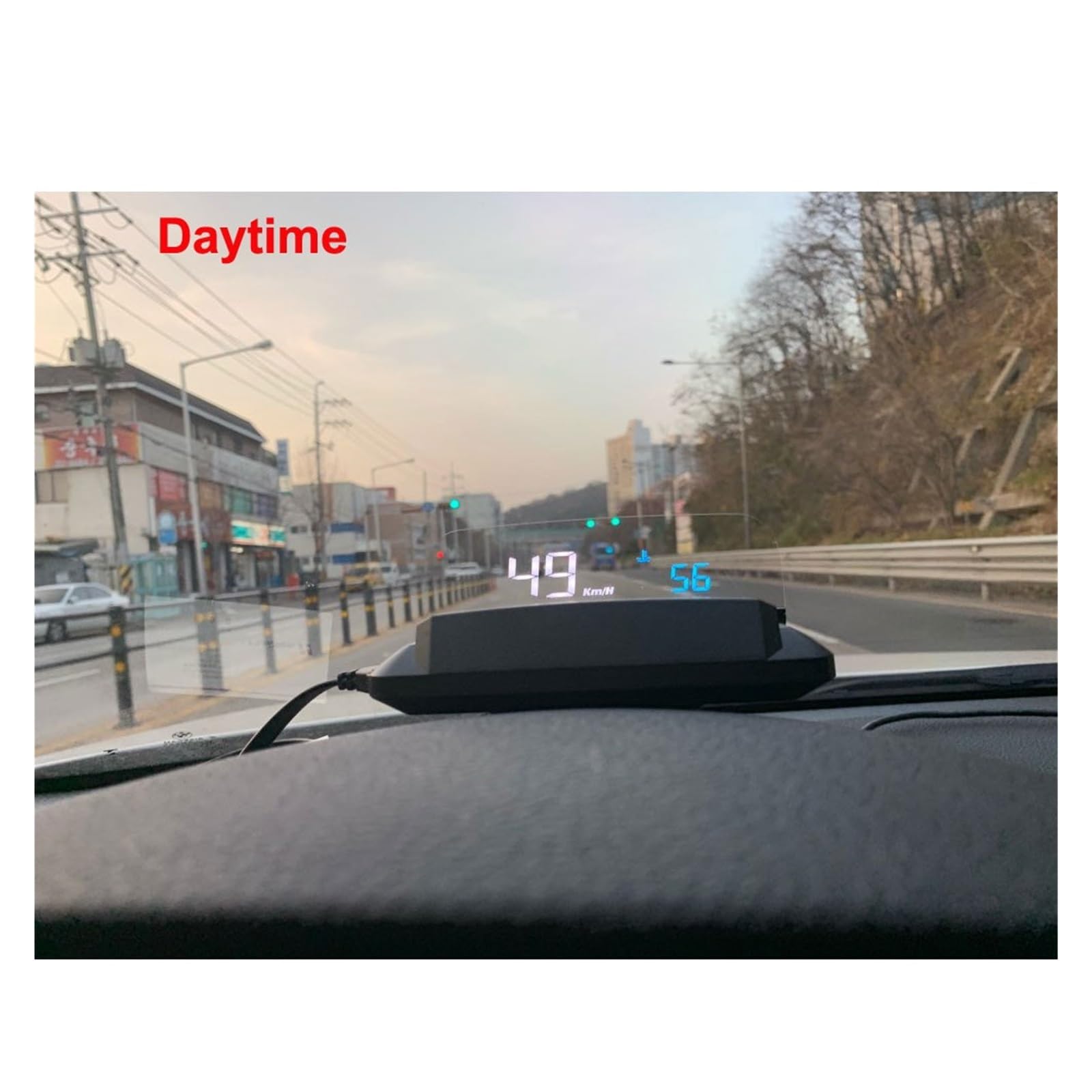 Auto OBD2 GPS HUD Head-Up Display EOBD Parabrisas Coche Velocímetro Proyector Accesorios Digitales For Todos Los Coches Instrumento Multifunción