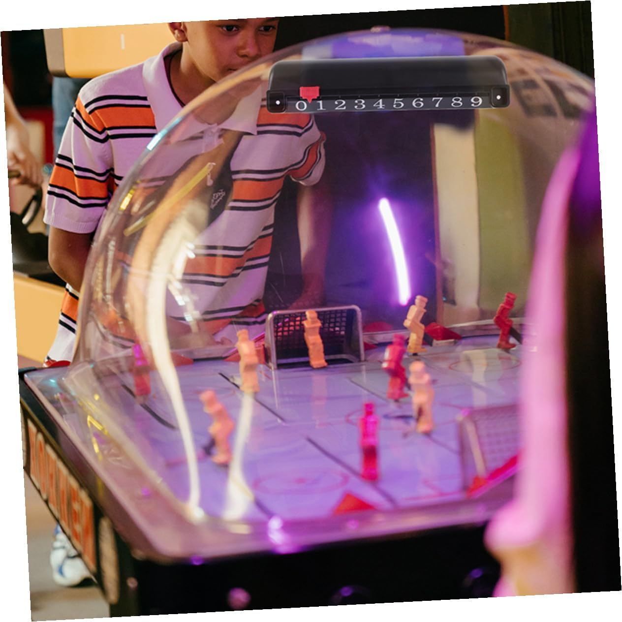 3pcs Hockey Table Score Keepers Durable Scoring Counters with Anti-Skid Keys Easy Installation Compatible with Standard Air Hockey Tables