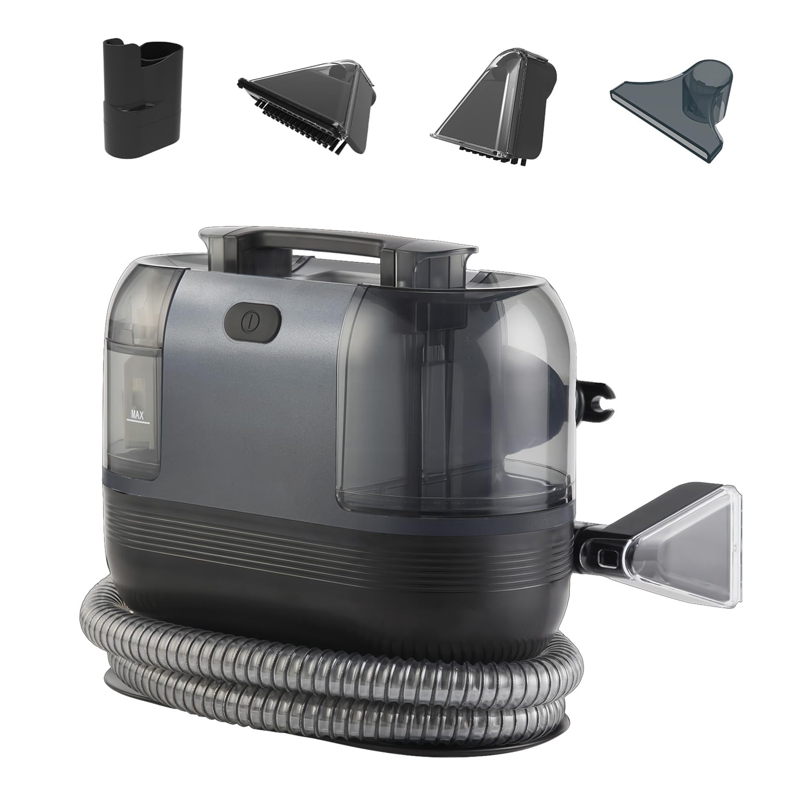 Dispositivo De Limpieza Para Tejidos Y Moquetas, 15 Kpa, 1500 W Gran Potencia, Shampinosa Inyector-Extractor,Limpiador De Alfombras Portátiles, Adecuado Para Alfombras Y Interiores De Coche