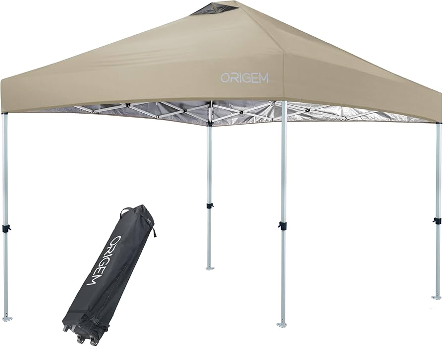 Amazon.co.jp: Origem タープテント【ワンタッチ瞬速設営＆キャスター