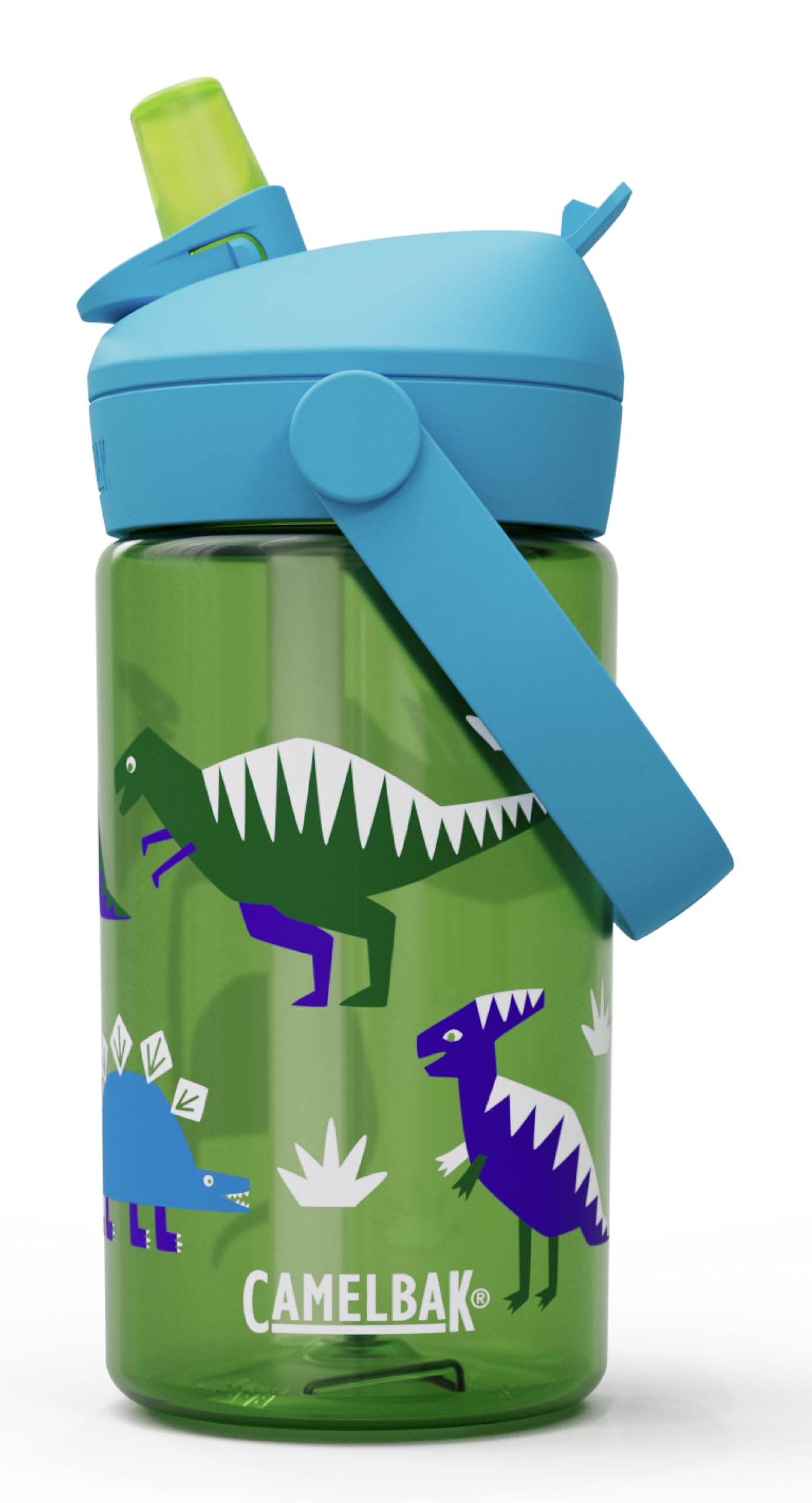 CamelBak Thrive Flip Straw Kids Bite Valve Tritan Renew Water Bottle 14oz
