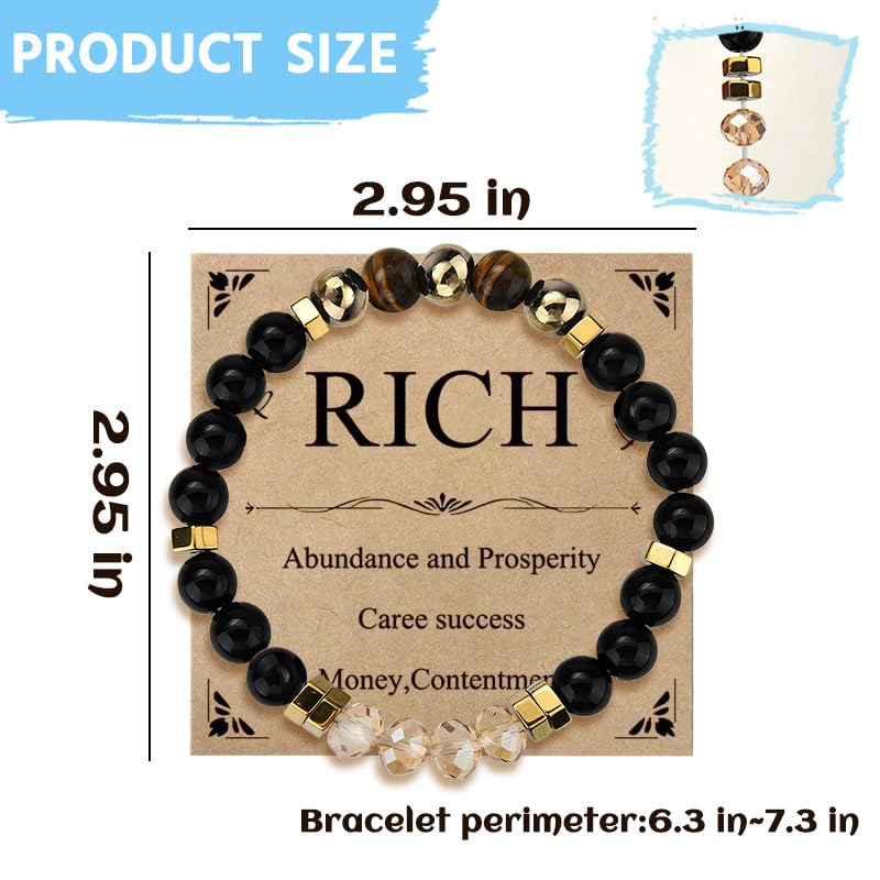 Pulsera Sisadodo Natural Stone Lucky Charm Unisex miniatura 2