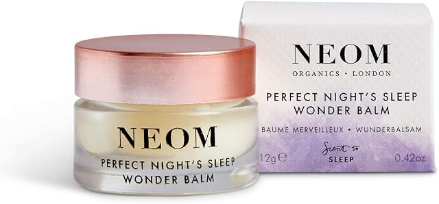 NEOM Perfect Night's Sleep Wonder Balm, 12g | Smoothing Moisture for Lips & Dry Skin | Lavender & Chamomile | Scent To Sleep