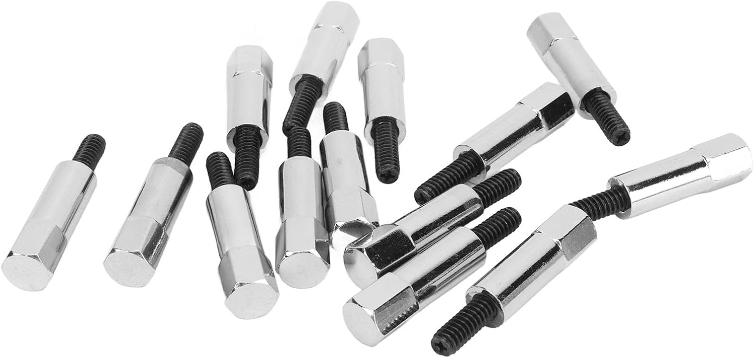 14Pcs Engine Valve Cover Bolt 7283 Electroplated 1/4in‑20 Valve Cover Bolt Set For AMC 304 360 390 401 ENGINES