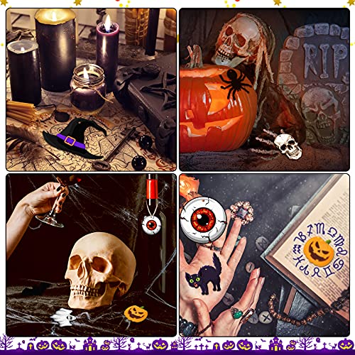 24 Pcs Halloween Wooden Hanging Ornaments Wooden Pumpkin Ghost Witch Hat Spiders Bats Ornaments Halloween Wood Hanging Signs Halloween Wooden Decors With Rope For Party Decoration (Classic Style) #TOP4