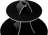 Vista 5 de Soporte para Cupcakes de 3 Niveles, Soporte para Pastel, Torre de Soporte para Cupcakes DIY Escalonada para Exhibiciones de Mesa de Postres