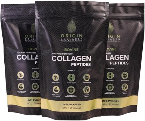 Bovine Collagen Peptides (3 x 250g / 750g)