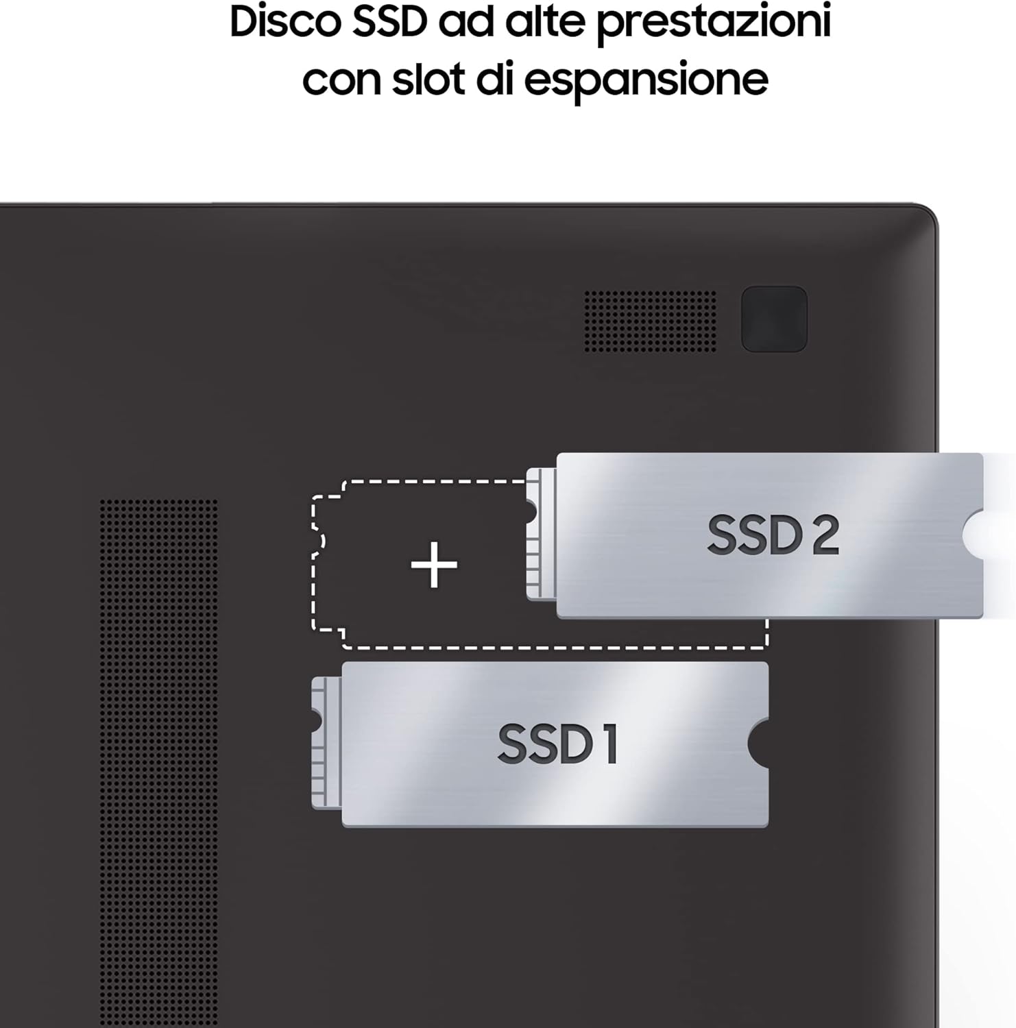 Samsung Galaxy Book2 Laptop, Ultrafino, 15.6 FHD LED, Intel Core i5 di dodicesima generazione, Intel® Iris® Xe, RAM 16GB LPDDR4x, 512GB NVMe SSD, Windows 11 Pro, Silver Samsung Galaxy Book2 Laptop, Ultrafino, 15.6 FHD LED, Intel Core i5 di dodicesima generazione, Intel® Iris® Xe, RAM 16GB LPDDR4x, 512GB NVMe SSD, Windows 11 Pro, Silver