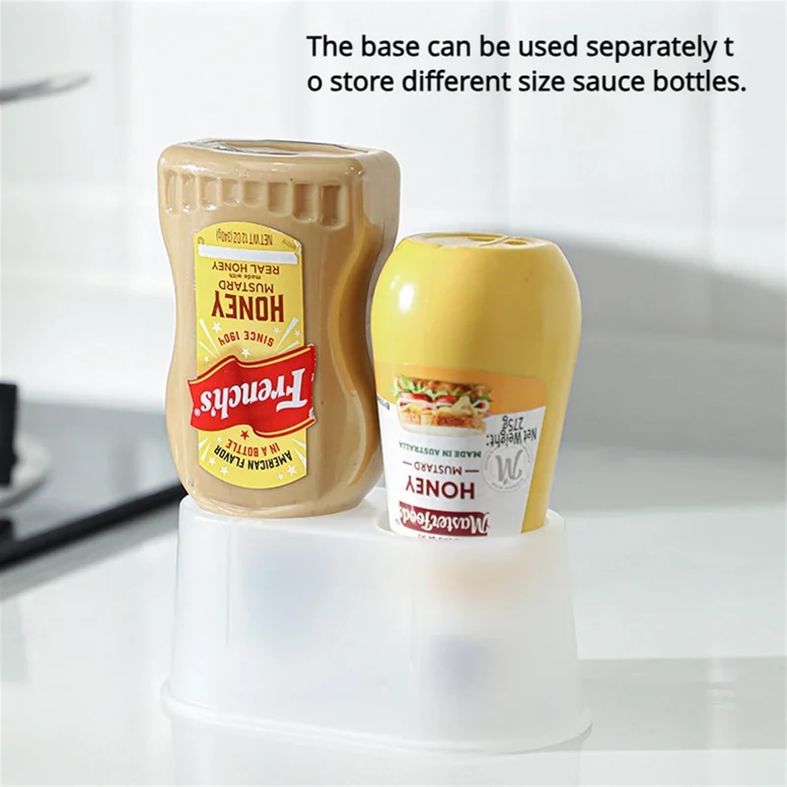 Bottiglia Squeeze Bottiglia di Salsa da 340 ml Bottiglie spremere for condimento for Ketchup Senape Salse piccanti Dispenser for Miele Ampolla for sugo Gadget Cucina(340ml 10pcs)