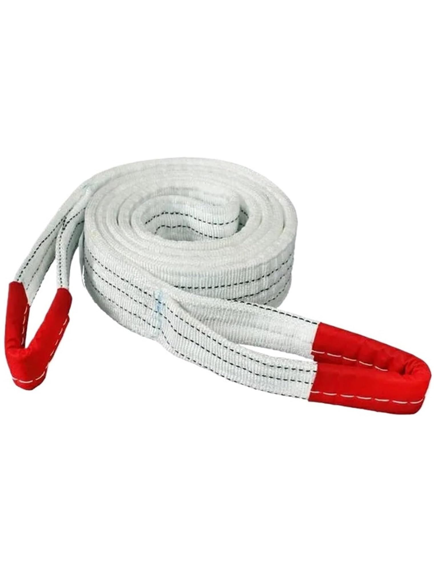 Cinghia di sollevamento a 4 strati, resistente all'usura, for sollevamento gru, sollevamento industriale, cinghia piatta, fune for rimorchio, portata 1-5 t, imbracature di sollevamento(2 ton-10 meters