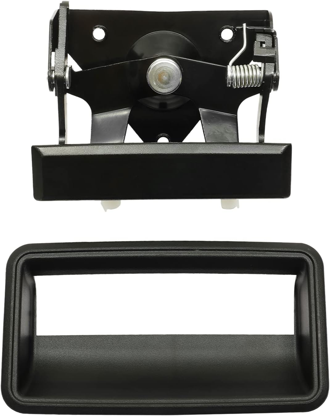 All Metal Tailgate Handle Set, Compatible with 1988-2002 Chevy C1500 C2500 C3500 K1500 K2500 K3500, GMC C/K 1500 2500 3500 Pickup Truck, Rear Tail Gate Door Handle Replacement, Replace# 77077