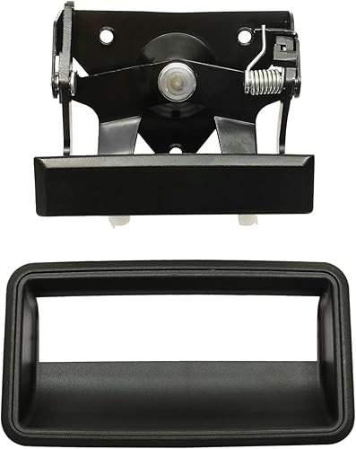 Juego de manijas de metal para portón trasero, compatible con Chevy C1500 C2500 C3500 K1500 K2500 K3500, GMC CK 1500 2500 3500, camioneta de