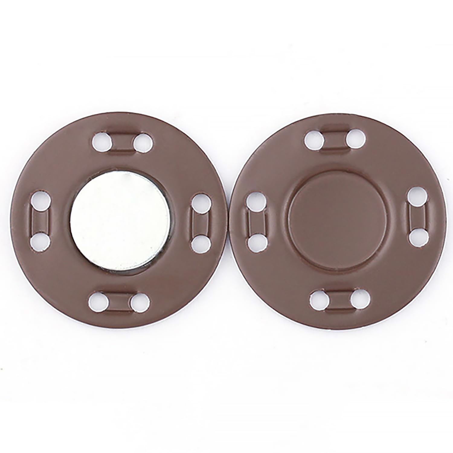 5 PCS/Set Magnet Buttons Sewing Supplies Magnetic Metal Buckle 5 Pairs Invisible Snap Buttons Fastener for Clothing Coat Handmade DIY Accessory