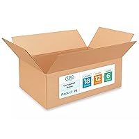 Vista 99 de IDL Packaging Cajas para envío de cartón corrugado cúbicas de 10 pulgadas de largo x 10 pulgadas de ancho x 10 pulgadas de alto (paquete de 5)