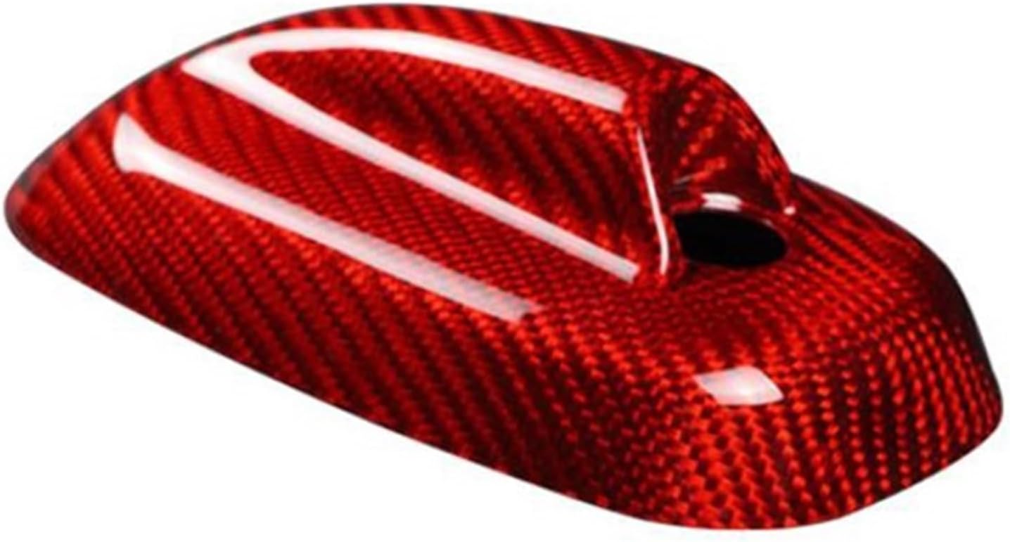 Carbon Fiber Compatible with Mini Cooper F55 F56 Car Roof Shark Fin Base Cover Sticker