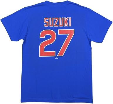 Amazon | [ファナティクス] シカゴ カブス 鈴木誠也 ネーム & ナンバー
