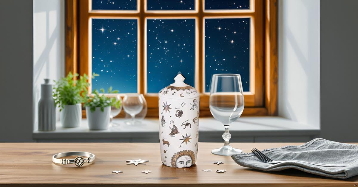 Ceramic Candle Jar with Lid Cotton Swab Holder Home Kitchen Fireplace Bedroom Decor Candle Holder (L1) - Image 6