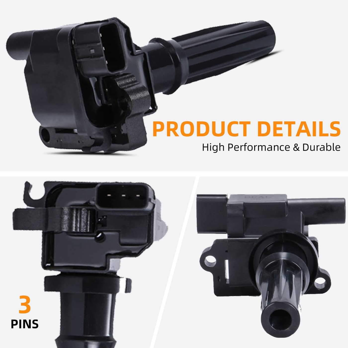 DEAL Pack of 2 Ignition Coils Compatible with Sonata Santa - Optima Magentis 2.4L L4 Replaces# UF285 C1226