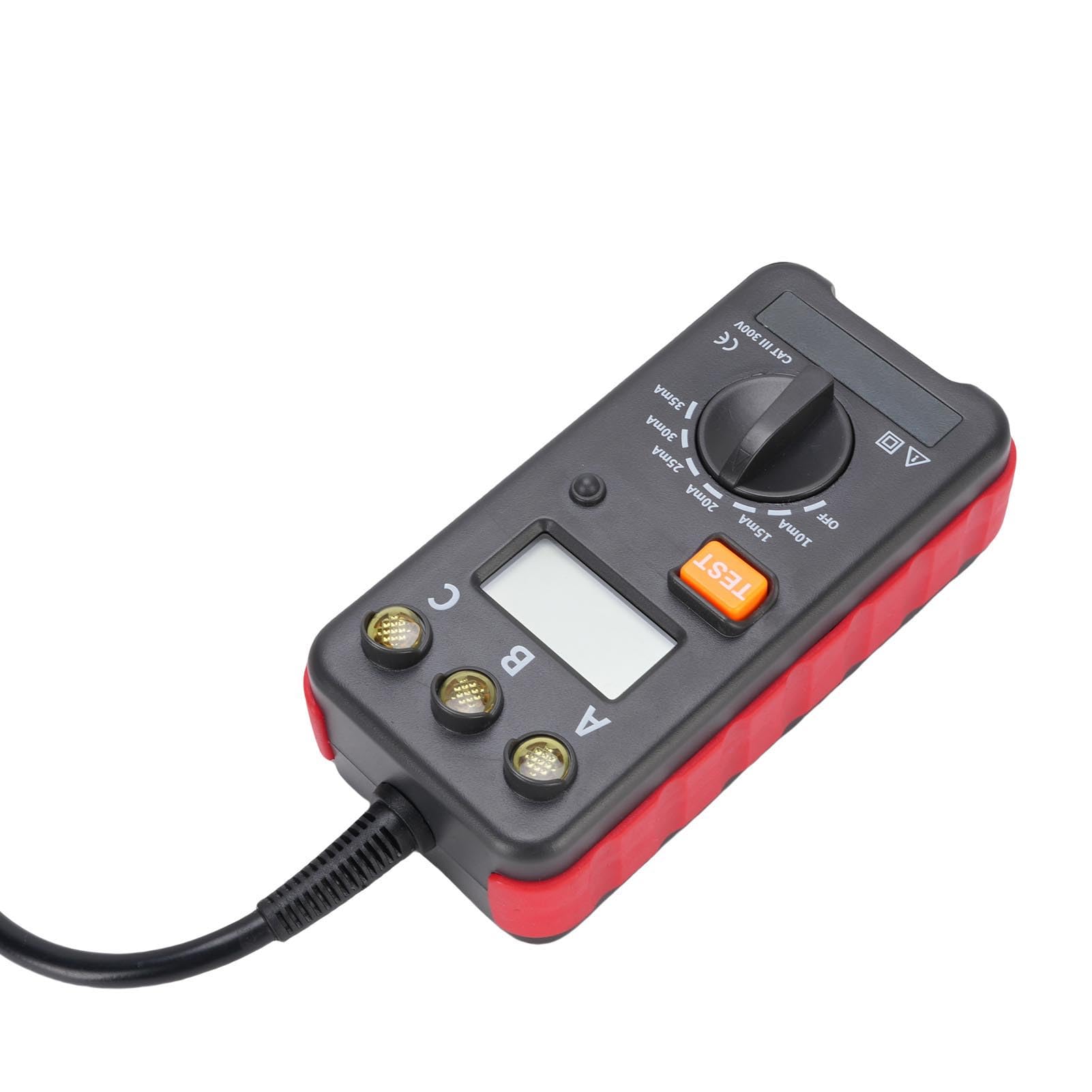 ETCR8610 Tester protezione perdite e misuratore tempo di azione corrente - Strumento di manutenzione elettrica - Rilevamento stato di funzionamento presa a 3 poli - 10 mA - 35 mA