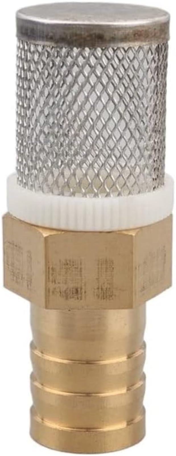 Filtro de Bomba de Agua Premium: colador de latón con Malla de Acero Inoxidable for hidrolimpiadoras, riego de Jardines y Lavado de Autos (Compatible con mangueras de 6-19 mm),Filtros para