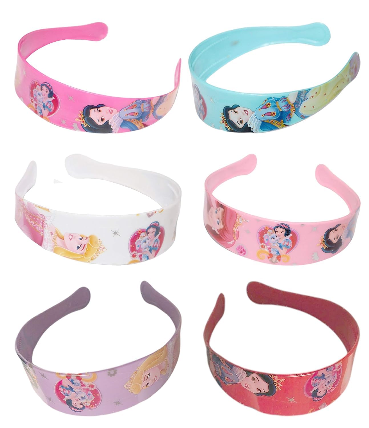 Rubela,Disney Princess Hair Band Combo Of Rainbow Colors Big Durable for Women/Girls Hair Band (Multicolor) (B0CKX51BD3) Amazon Price History, Amazon Price Tracker
