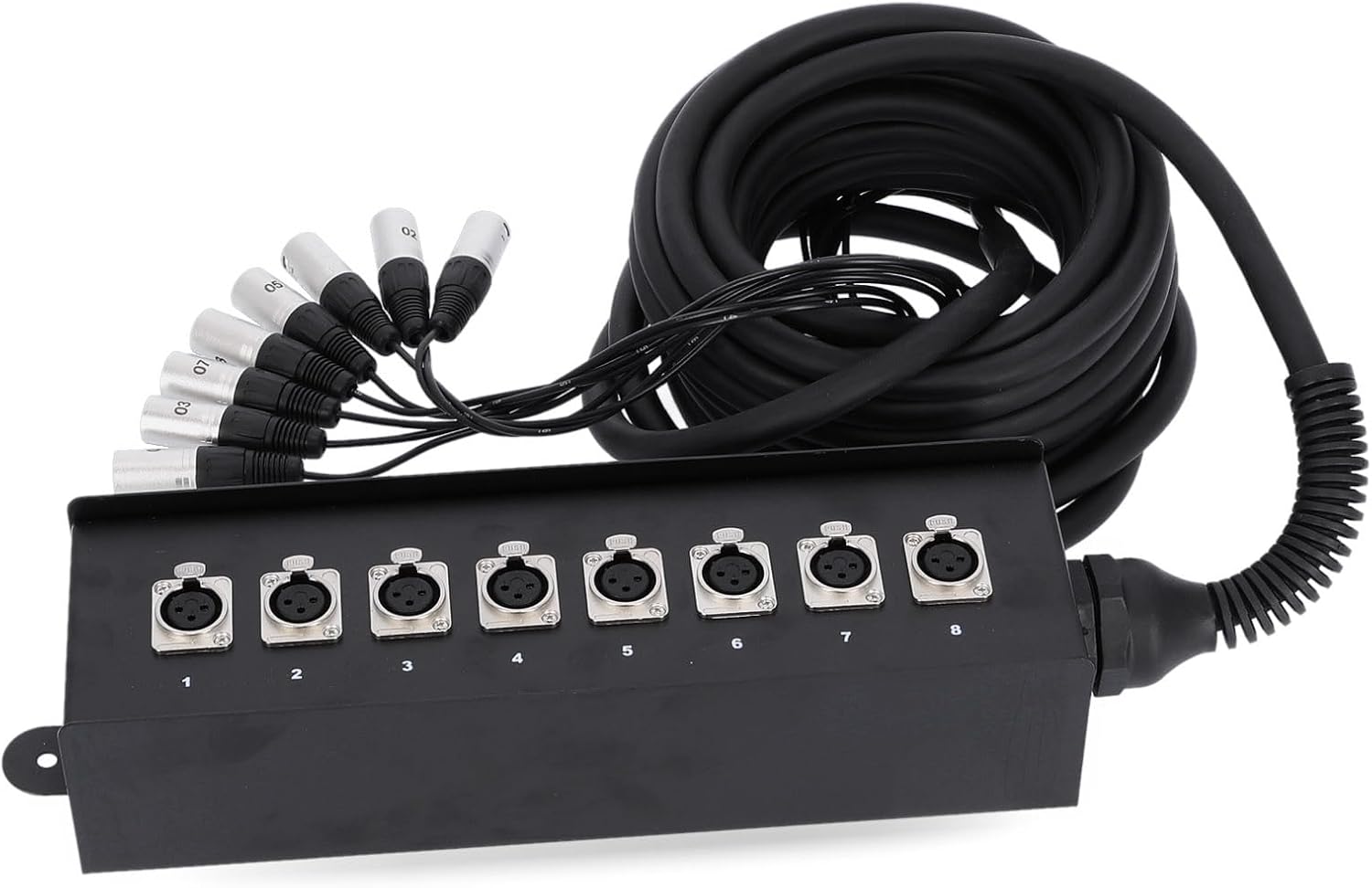 Adam Hall Cables K 8C 10 многожильный сценический блок 8 x send 10 м