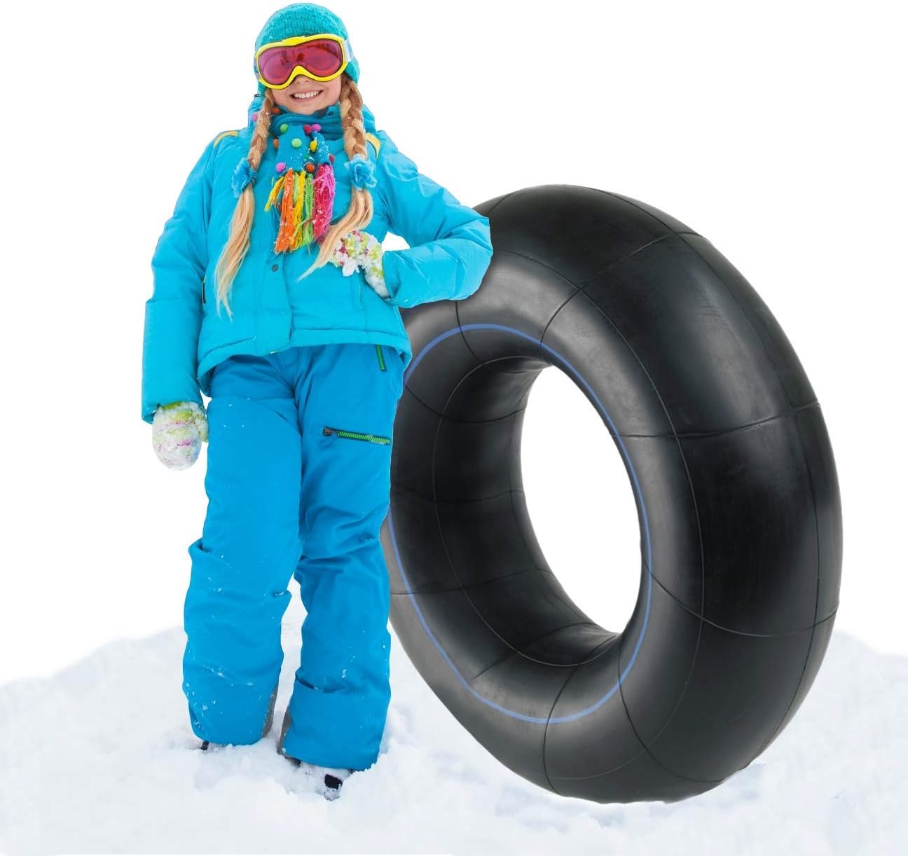 45" Tractor Tubes - (2 Pack) with Connector Tether Straps.