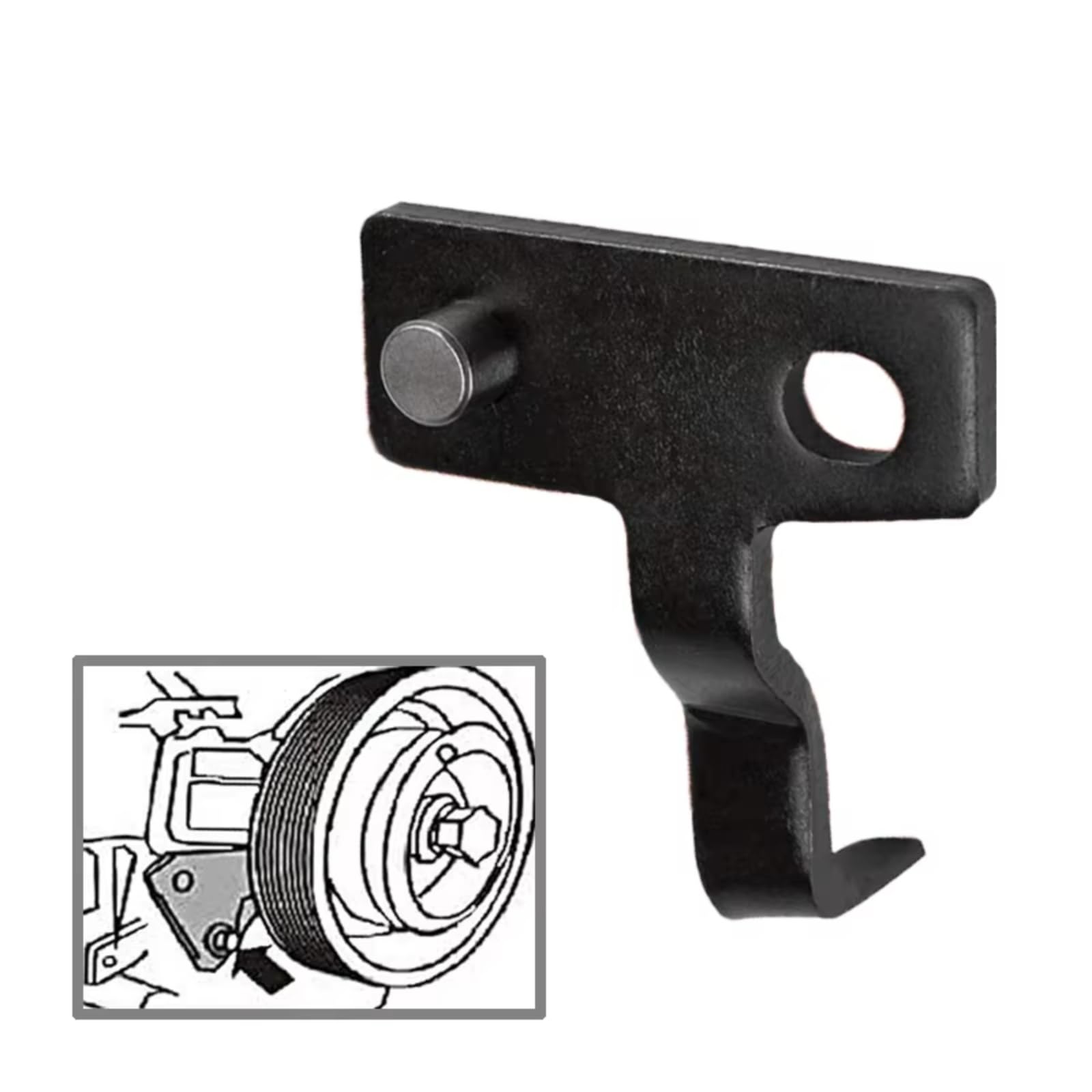 Kit Messa in Fase Compatibile Con Ford Per Fiesta 1995-2020 7 Pezzi Kit Attrezzi Per La Fasatura Dell'albero A Camme Motore Bloccaggio Tenditore Della Cinghia Distribuzione