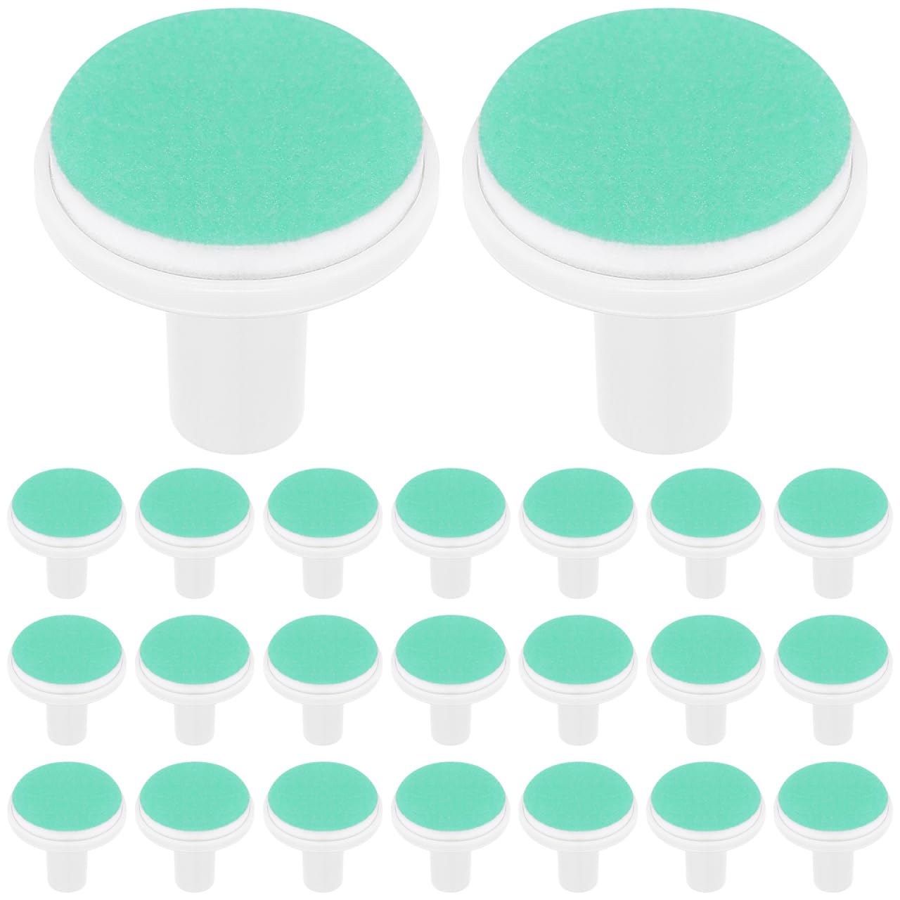 DOITOOL 24 Pcs Nail Trimmer Replacement Pads for 12+ Months Baby Infant Electric Nail File Replacement Heads Childern Trimmer Accessories