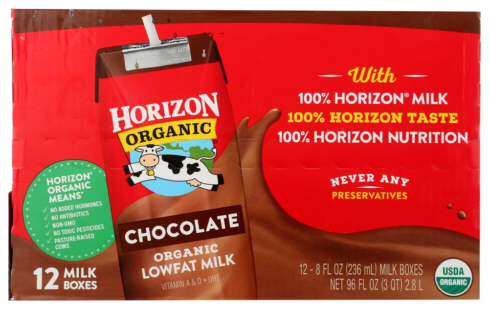 Organic Lowfat Milk; Chocolate