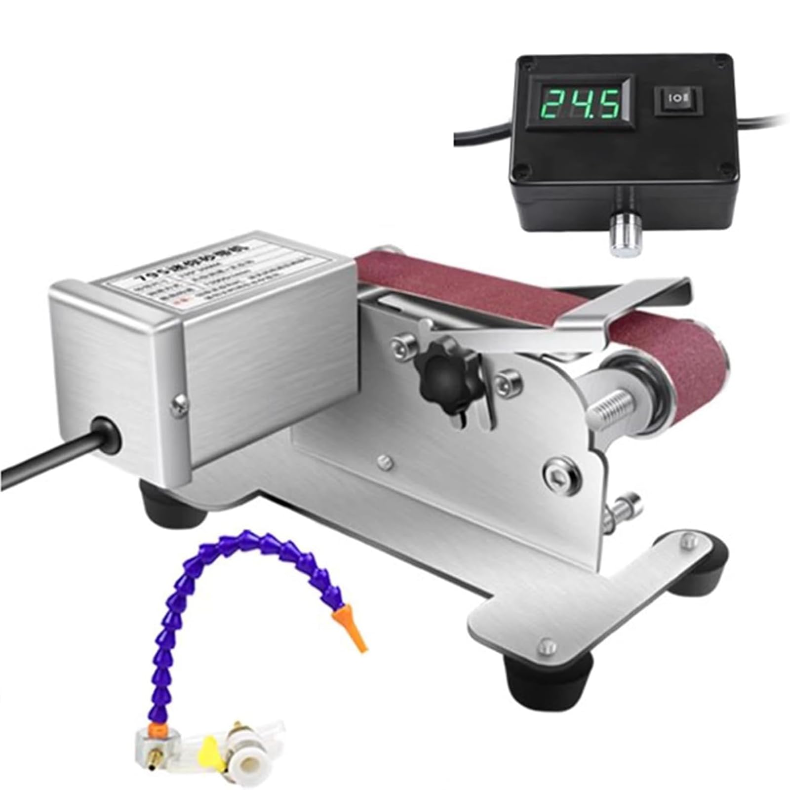 Yxzqloz 220V Electric Tool Grinders, Wet Benchtop Sanders (Including Belt Sanders), Polishing Wheels, Grinding Wheels, And Continuously Variable Speed Tools For Metalworking.