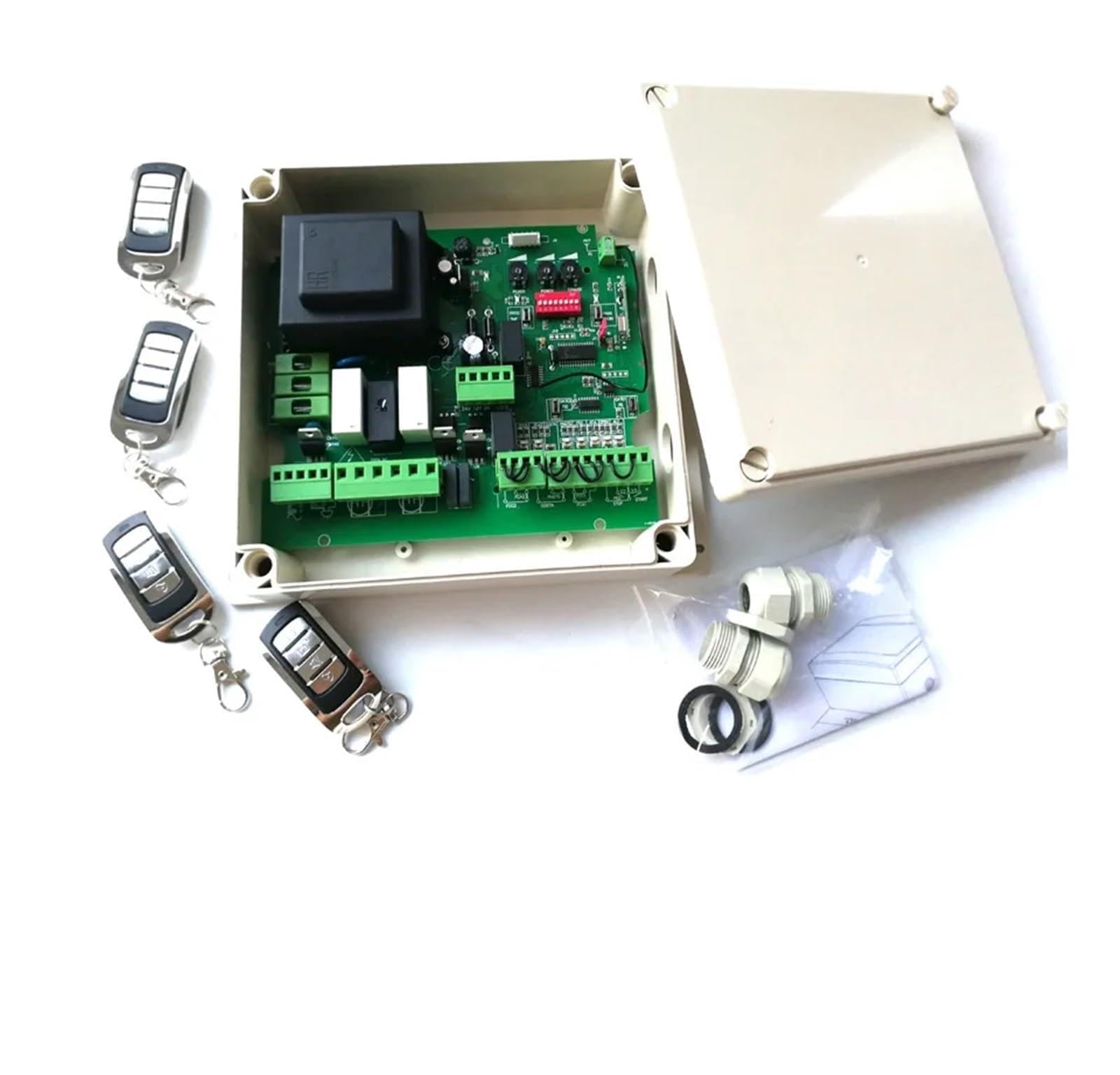 Automatic Gate Opener, 220VAC Automatic Swing Gate Opener Motor Operator Circuit Board Electronic Card Controller for Dual(1)